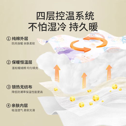 Colorful Doctor Baby Sleeping Bag Autumn and Winter Children's Split-Leg Thickened Warm Constant Temperature Cotton Anti-Kick Quilt Baby Pajamas for All Seasons Jade Rabbit Xianrui L 100 Size, Recommended Height 90-105cm