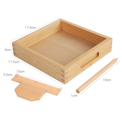 Cansmarter Montessori Language Teaching помогает детскому почерку разведки Toys Toys Small Sand Set Cornergart Corner Games 3 года