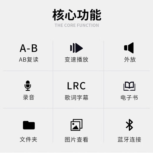 Philips (PHILIPS) mp3 player Bluetooth mp3 walkman HIFI lossless music student-specific high school student living in school listening to music sports running mini English listening ear grinder SA1508 black Bluetooth/external speaker/mini