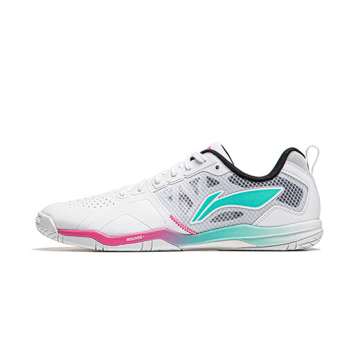 李宁（LI-NING）2024乒乓球队球星同款乒乓球鞋专业乒乓球运动训练球鞋运动防滑 王楚钦同款 荧光果粉/绿 41