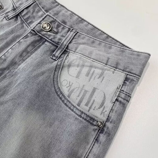 Yafang Summer New Style Jeans Herren High-End-Stretch-Slim-sitzige Hose Trendy Brand Jeans Hosen Hosen Straighthose 9906 Blau 30