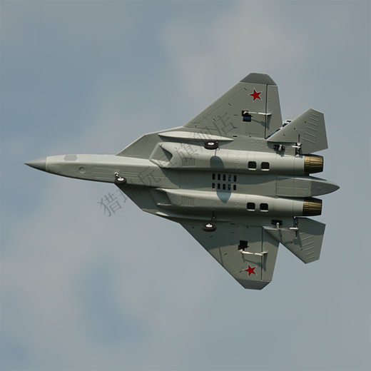 猎瑞双40mmSu-57双发涵道战斗机电动航模飞机固定翼遥控飞机 PNP(不含遥控器、接收机和电池)