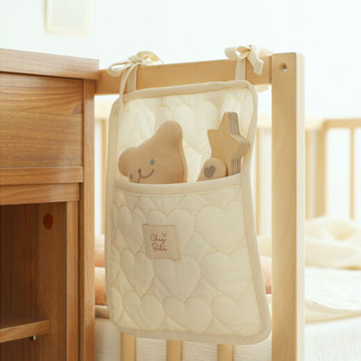 MODENGYUNMA ins Korean small hanging bag storage urine arrangement bag multi-functional small bag crib baby stroller storage hanging bag white love large size