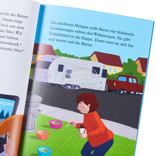 Pre-sale German original ELI Young Readers German A1 Onkel Karl und das Baren-Abenteuer Uncle Karl and the Bear German learning graded books