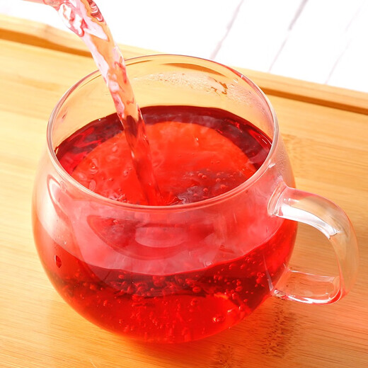 Mingyuan Glass Flower Tea Cup Office Water Cup High Temperature Resistant Anti-Explosion Household Drinking Water Transparent Glass Cup with Handle Sleek Glass Cup 400ml