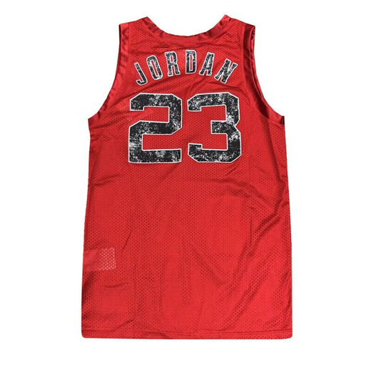 耐克（NIKE）男装女穿夏季新款Air Jordan 黑红公牛AJ23号篮球球衣背心无袖T恤 CZ2500-687/经典黑红 商家力荐 S /165/84A
