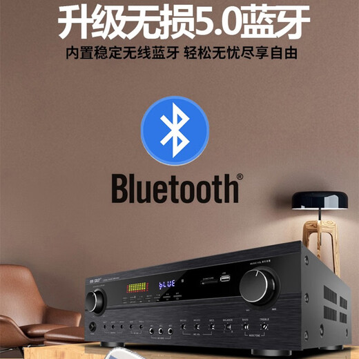 先科家庭ktv音响套装点歌机卡拉ok点唱一体机全套会议室家用家庭影院K歌全套电视客厅专业唱歌组合音箱 专业12寸10单元+功放+充电话筒+500G点歌机