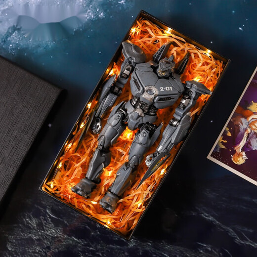 Bets Deer Pacific Storm Mecha vs. Godzilla Dangerous War Damage Avengers Doll Assembly Model Ornaments 679 Melancholy Romeo (Exquisite Gift Box (Gived to People))