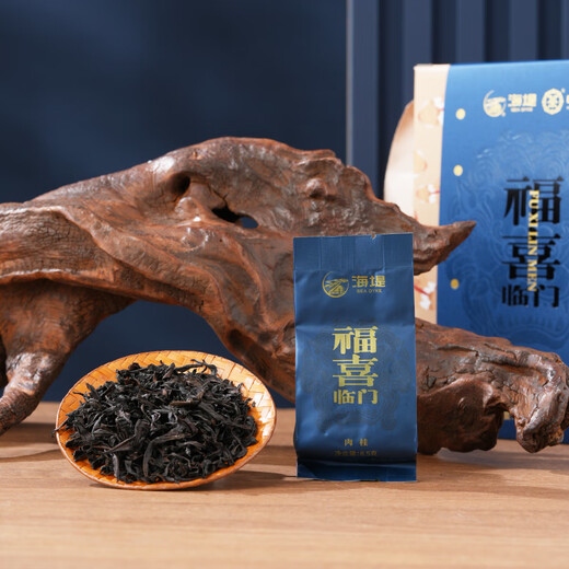 中茶海堤肉桂茶叶礼盒 岩茶乌龙茶节日礼物送礼长辈 【礼重韵长】福喜临门 408g*1盒