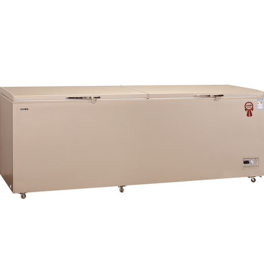 白雪金色数显温控商用家用卧式大冷柜 620-1050升冷冻冷藏展示柜 大容量高效制冷节能环保冰箱 850FDU【铜管五年内漏换新】 850L