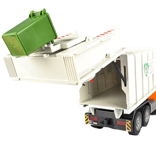 Shuangying großer Fernbedienungskontrollmüll sortieren umweltfreundliche Transportfahrzeughandbuch Ingenieur Truck LKW Truck Kinder Spielzeugwagen Jungen 1 Fernbedienungskontrolle umweltfreundliche Hygiene Müllwagen offizielle Standardkonfiguration
