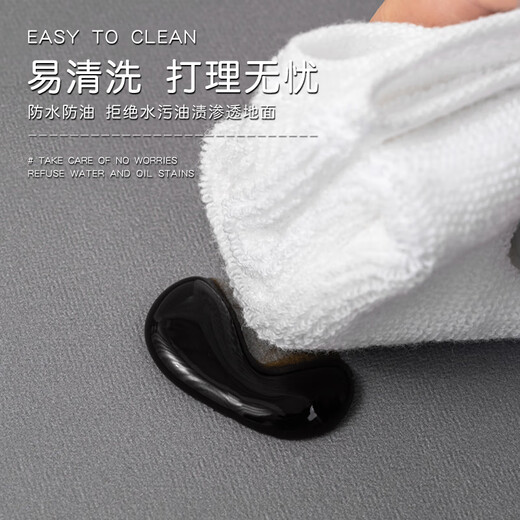 Gudie Kitchen Floor Mat Non-slip and Oil-proof Wipe-Free Diatom Mud Water-Absorbent Mat Home Door Mat Bathroom Mat Line Blue-Minimalist 40X120cm Water-absorbent and dirt-resistant and quick-drying