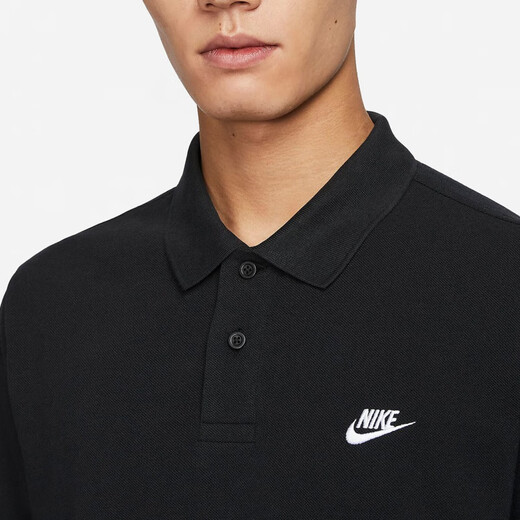 Nike/Nike Herren Simple Sports und Casual Revers Short Sleeve T-Shirt FN3895-010 XS