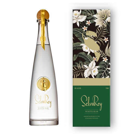 Le même Selvarey24k Single Park Rum Mojito Wine Original Importée Single 750 ml Boîte-cadeau Rum Box Version