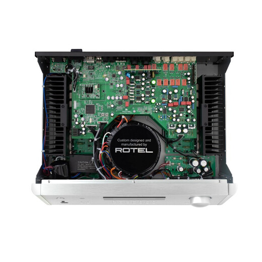 ROTEL Luyao RA-1572MKII audio HiFi high-fidelity amplifier home Bluetooth amplifier stereo combined power amplifier 200W/channel Silver