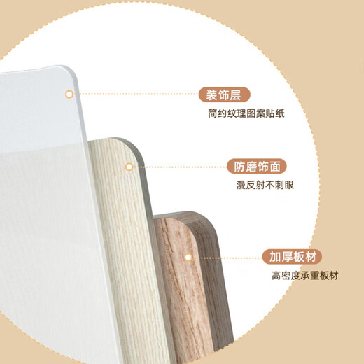 Qisheng Mingyuan 70cm bed desk bed computer table laptop table folding table bay window table study table LC-364