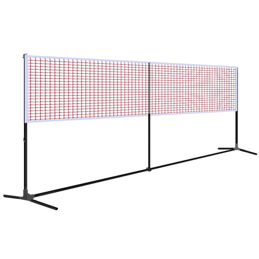 Arms badminton rack portable mobile badminton rack/net post 5.1m standard singles including net 5.1m standard singles type