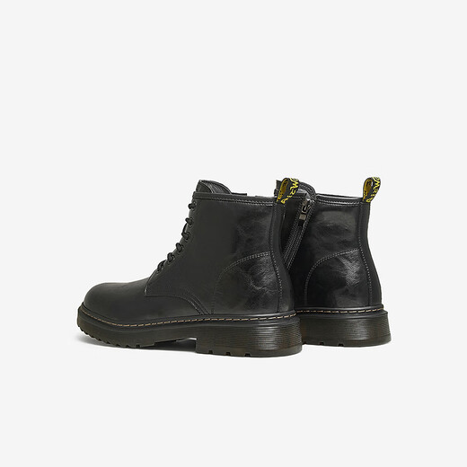 
TATA casual British Martin boots men's boots black temperament short boots 2024 autumn and winter new VLX02DD4 black 43