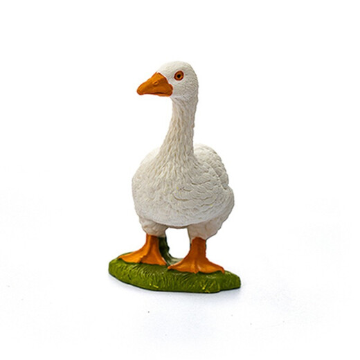 COMEL Deutsches Schema Schleichs Simulierte Tiermodellfarm Serie Geflügel Vieh kleine Tiere als Hühner und männliche Bauern Gans 13799