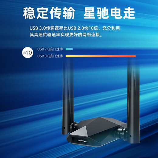 
Tenda AX1800 Gigabit WiFi6 5G dual-band wireless network card desktop dedicated USB wireless WiFi receiver unlimited transmitter U18a drive-free e-sports version