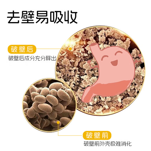 Zixiancao Broken Wall Organic Ganoderma lucidum Spore Powder Yunnan Gaoligong Mountagong Имитация дикая посадка официальные аутентичные продукты 8 коробок