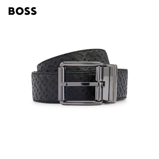 Boss Herren-Alphabet-Muster von Herren und doppelte Farbleder-Doppel-Seite 002 117 cm