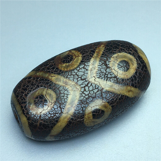 Chishe Jewelry's Selection Daily Leak Collection Eight Eyes Weathered Old Dzi Bead Necklace Pendant Agate Chalcedony Ethnic