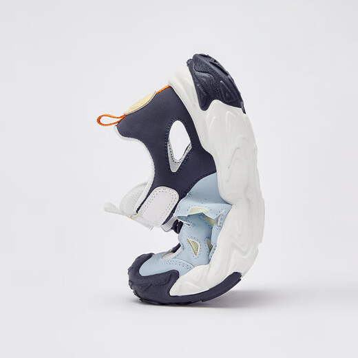 DAVE&BELLA children's sandals, girls' casual shoes, boys' toddler shoes, medium and large children's sports shoes, summer new children's shoes, blue, in stock 29