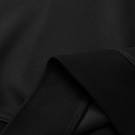 Charles Heart White Deer & Wang Churan same style sweatshirt for men and women couples same style round neck plus velvet top black plus velvet L