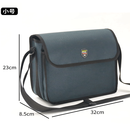 Yunqige woodworking air conditioner repair electrician tool kit thickened wear-resistant multifunctional canvas portable crossbody repair large upgraded home appliance repair