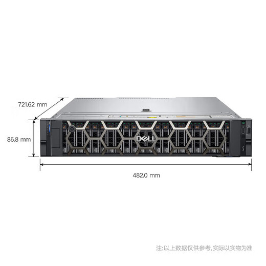 Dell Server R740 (3.5*12 disk space) 2 6230R 52 cores 104 threads 2.1GHz丨64G*4丨960G SSD+8T SAS*3丨H730P丨2*750W丨Rail丨Helper