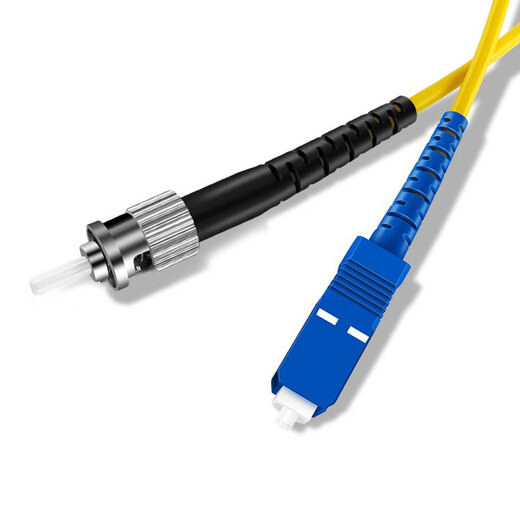 Chenfeiyang Telecom grade fiber optic jumper SC/FC/ST/LC single-mode single-mode double-core low-smoke halogen-free fiber optic jumper SC-ST (single-mode single-core) 3 meters