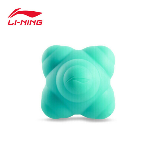 Li Ning LI-NING hexagonal agile reaction ball sensitive ball children and students change direction ball net badminton table tennis training speed agility ball 136 blue