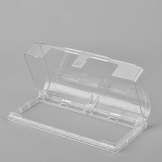 International Electrician Type 118 Socket Waterproof Box One, Two and Three Positions Sticky Switch Protective Cover Bathroom Four-Position Splash-proof Box Cover Type 118 Triple Waterproof Box Transparent