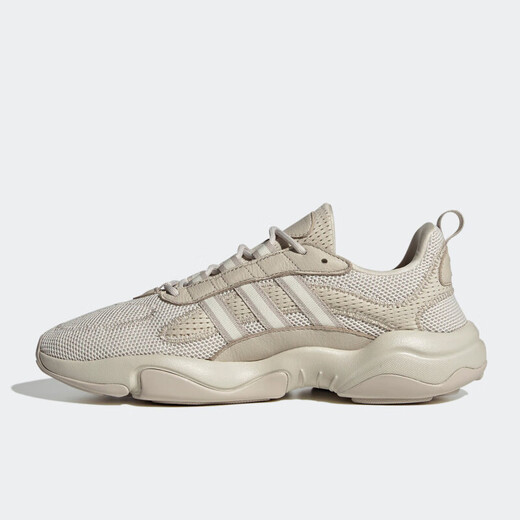 阿迪达斯 （adidas）三叶草男鞋女鞋夏季运动鞋网面透气跑步鞋复古老爹鞋休闲鞋JQ3927 JS3027/米灰 38