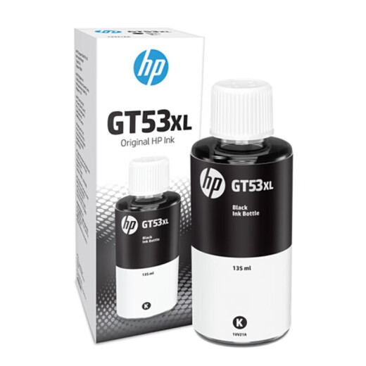惠普（HP）GT53/GT52墨水676/725/726/728/755/758/798/675/678/672 GT53xl黑色墨水（约6000页）