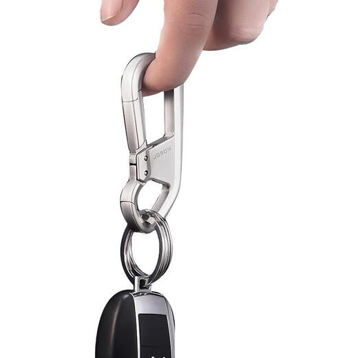 JIUCHENG (JIUCHENG) car keychain motorcycle electric bicycle pendant ring chain men's battery car business waist hanging black 193
