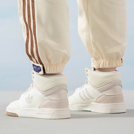 阿迪达斯 （adidas）三叶草休闲鞋女夏季新款透气经典运动舒适耐磨中帮板鞋 IF2677 汉玉白 36
