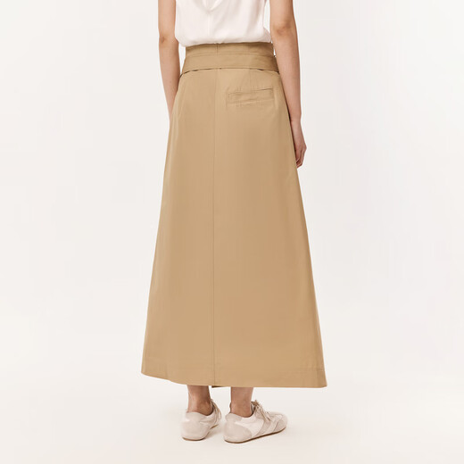 
LESS spring wrap irregular design A-shaped adjustable commuter high-end skirt 2O2D12170 250/Khaki S