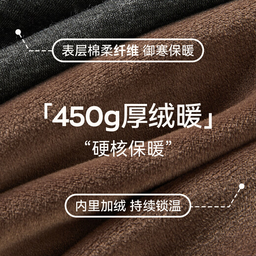 Catman's 25th New Product Thick Cashmere Men's Thermal Underwear Men's Velvet Suit Knee Pads Autumn Clothes Autumn Cotton Pants