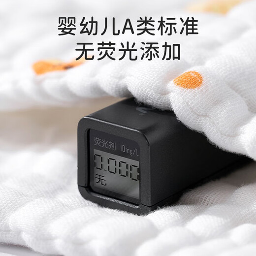 欧孕（OUYUN）尿布裤可水洗尿戒子纯棉纱布纸尿裤一体式防侧漏新生婴儿尿片 纯白尿布裤 5条装 L码 44x43cm（2-6个月 10-18斤）