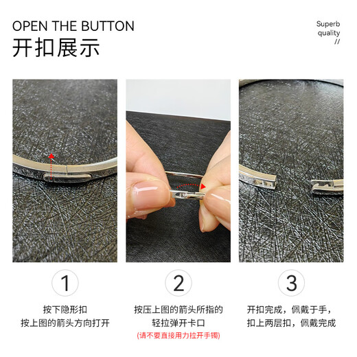 Liuguifu Jewelry platinum bracelet for women PT950 platinum semi-solid with simple diamond pattern as a birthday gift for girlfriend 10.05g 58 circle size