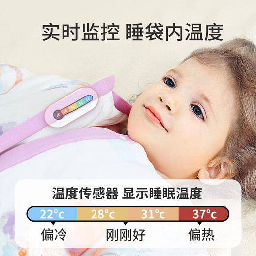 Colorful Doctor Baby Sleeping Bag Autumn and Winter Children's Split-Leg Thickened Warm Constant Temperature Cotton Anti-Kick Quilt Baby Pajamas for All Seasons Jade Rabbit Xianrui L 100 Size, Recommended Height 90-105cm