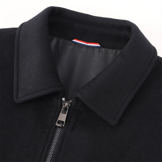 Jinlilai GY Clothing Lapel Executive Jacket Men's Spring and Autumn Style Daddy Jacket Casual Men's Clothing JWF1369-LK106 Navy Blue M00