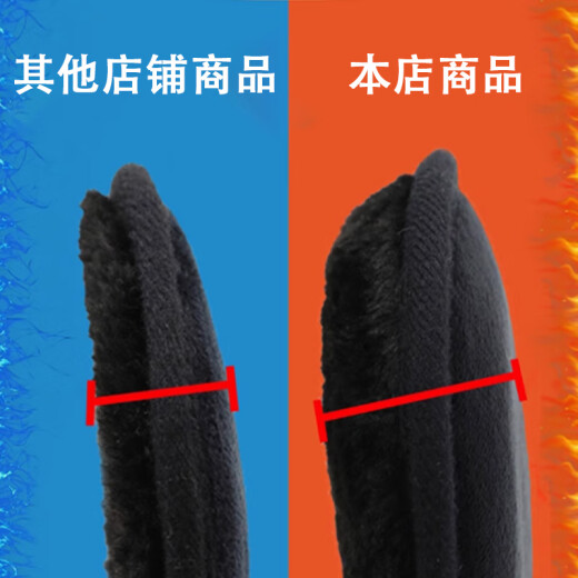 Jajalin Tail Cup Cover Bolsa de orejas de lujo hombres y mujeres de la oreja después del invierno.