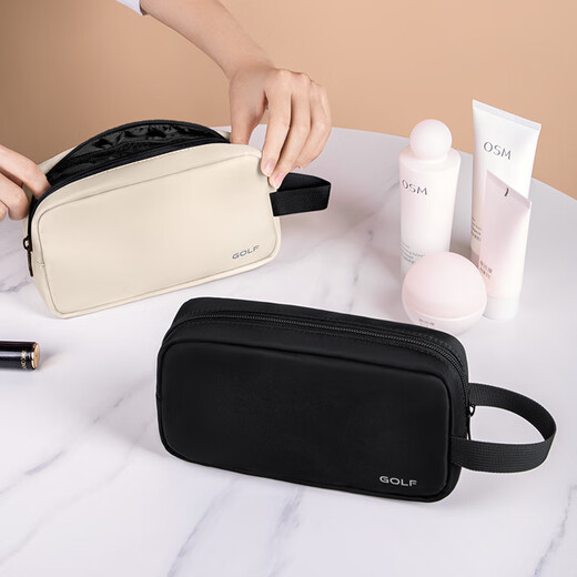 Golf (GOLF) toiletry bag, women's storage bag, portable data cable storage bag, large-capacity cosmetic bag, business trip supplies storage bag