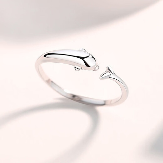 MZMZ platinum ring for women PT950 platinum ring adjustable index finger ring Valentine's Day birthday gift for girlfriend I will have you for the rest of my life ring exquisite gift box