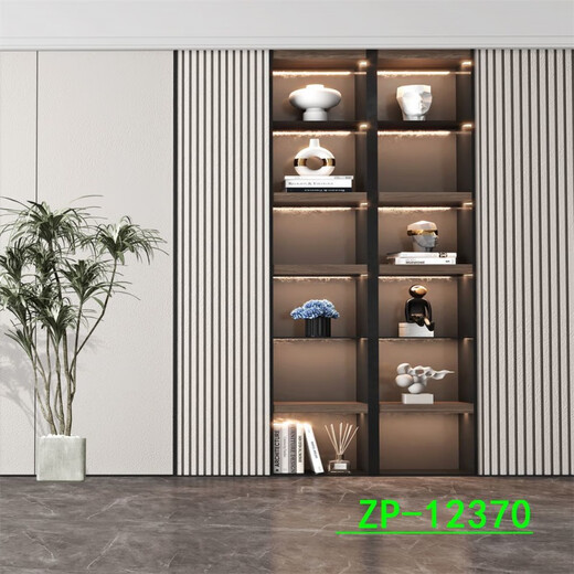 CLCEY书房背景布主播3d立体直播间背景墙简约中式直播视频拍照快手抖音 ZP-12370 2.5米宽+2.5米高(挂钩款)