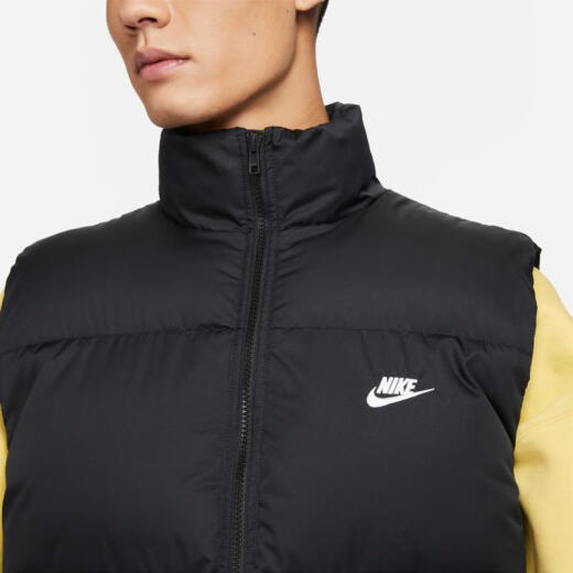 耐克【滔搏运动】NIKE男子AS M NK CLUB PUFFER VEST薄棉服FB7374-010 FB7374-010 XL