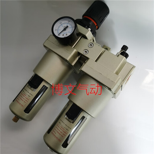 G1寸DN25两联件AW5000-10 AL5000-10油水分离气源处理 AC5010-10D